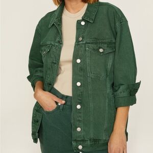 Madewell The Oversized Trucker Jean Jacket